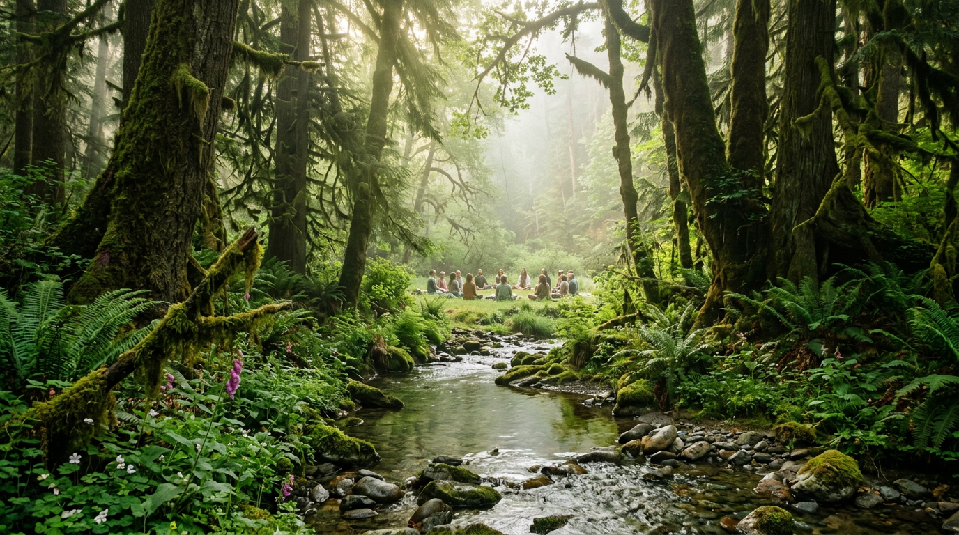 Zöld — az őserdő békéje