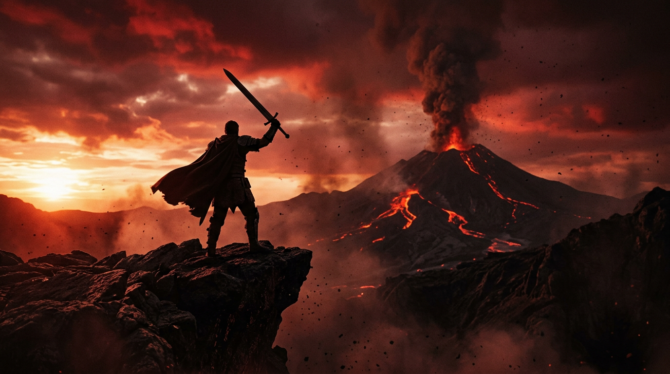 Piros — a harcos ereje